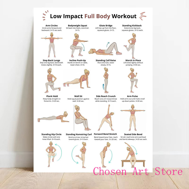 Fitness Exercise Schedule Post - огляд і ціна Badminton Poster