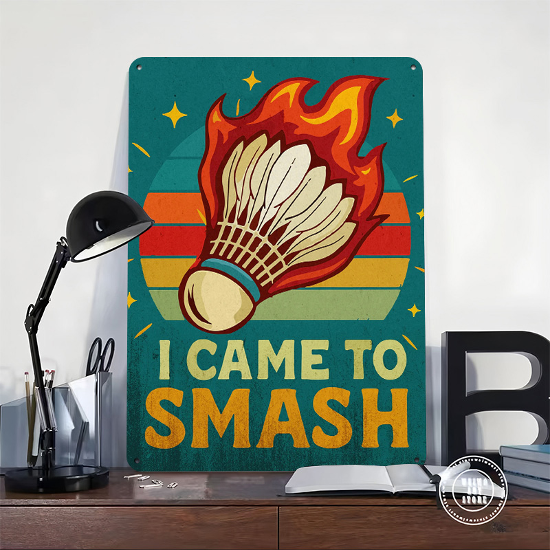 Vintage Funny Badminton Joke 3 - огляд і ціна Badminton Poster