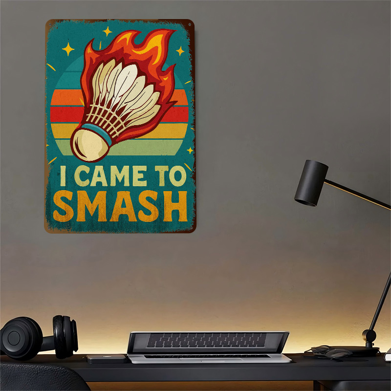 Vintage Funny Badminton Joke 3 - огляд і ціна Badminton Poster