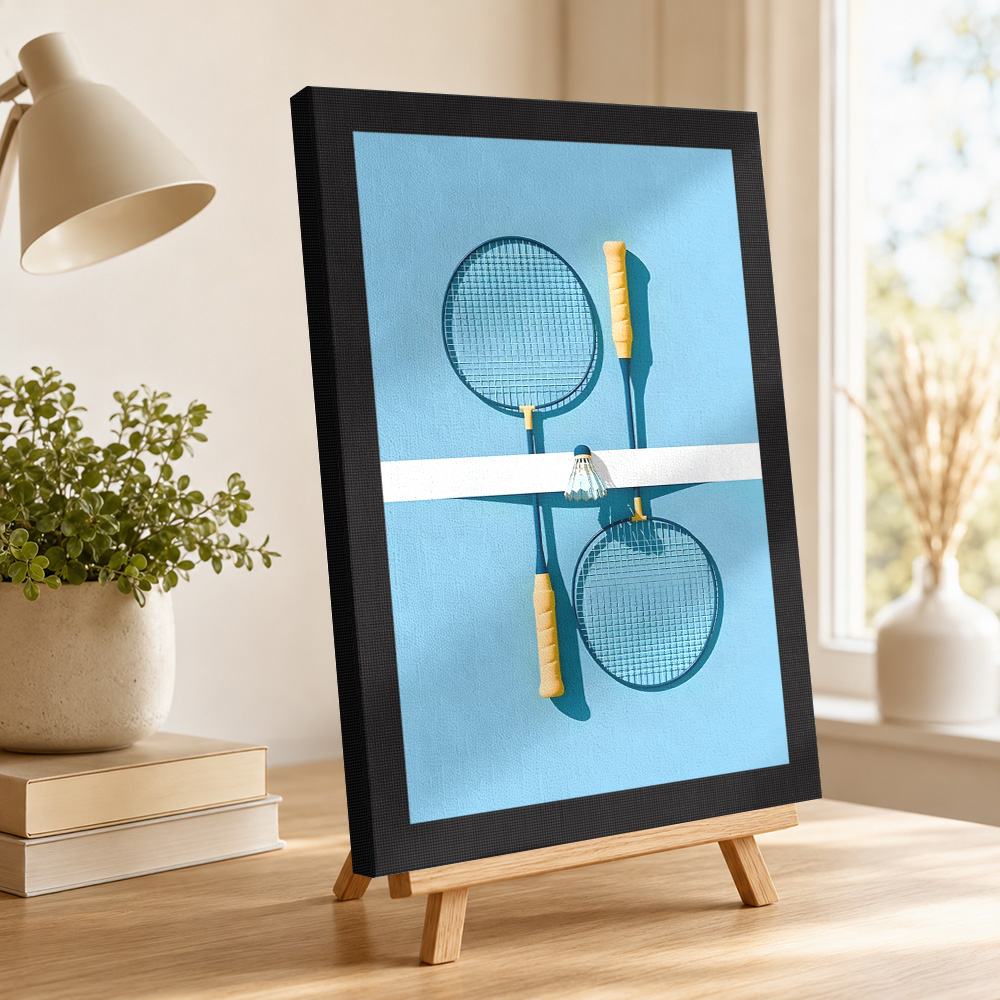 Badminton Rackets And Shuttlec - огляд і ціна Badminton Poster