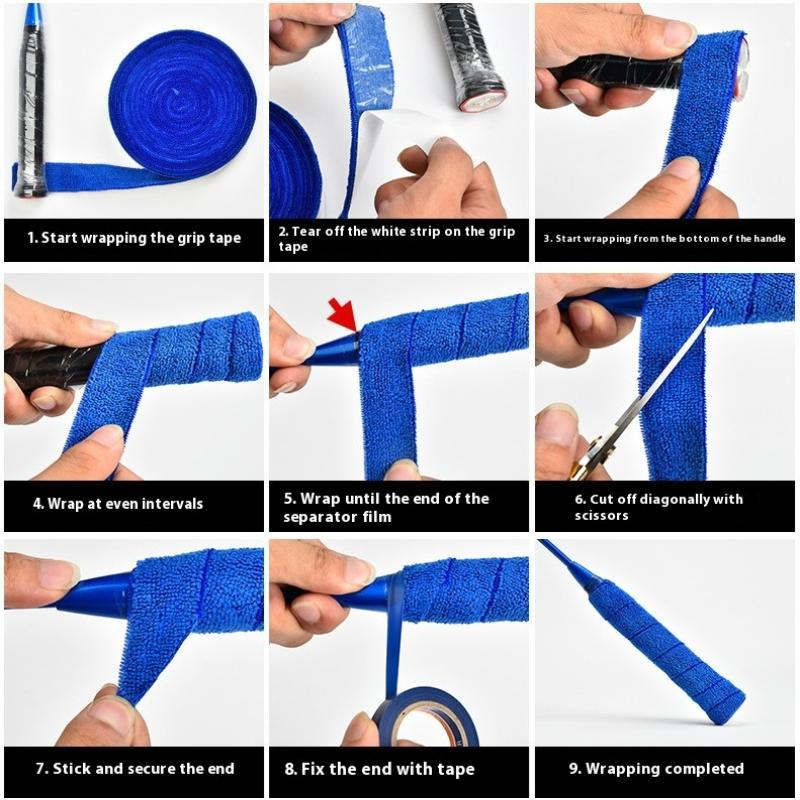 *New 1Set 5m/10m Towel Glue Gr - огляд і ціна Badminton Grip Tape