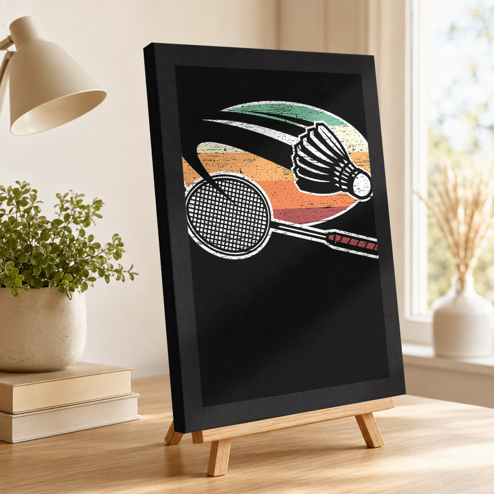 Badminton Canvas Painting Post - огляд і ціна Badminton Poster