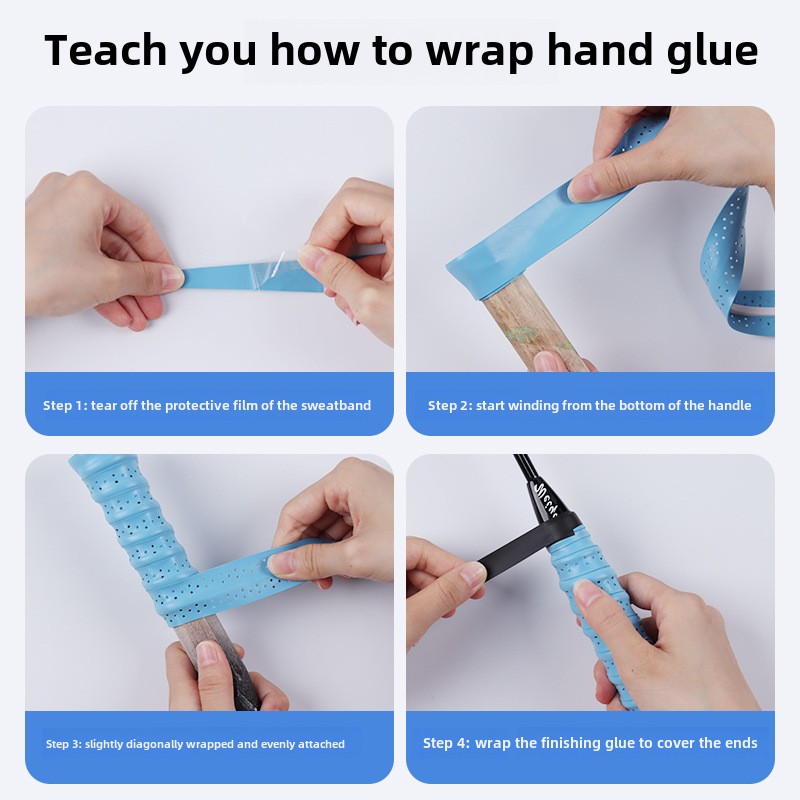 10Pcs Grip Tape Tennis Racket  - огляд і ціна Badminton Grip Tape