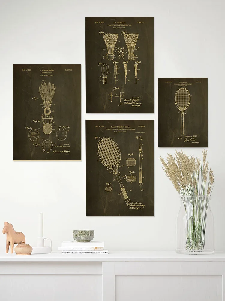 Badminton Structure Encycloped - огляд і ціна Badminton Poster