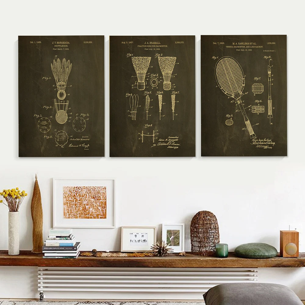 Badminton Structure Encycloped - огляд і ціна Badminton Poster