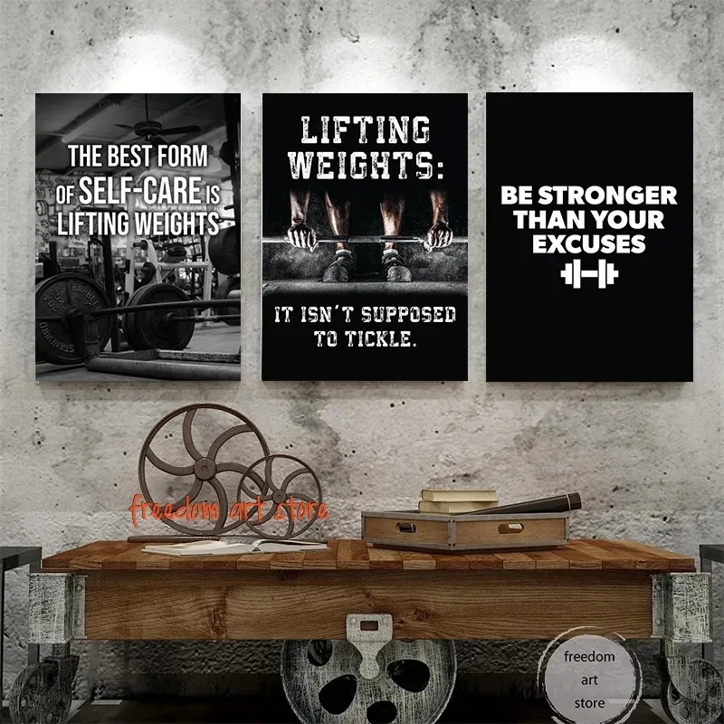 Gym Motivation Muscle Man Body - огляд і ціна Badminton Poster
