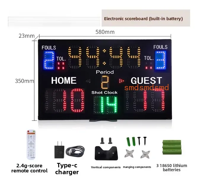 Basketball game electronic sco - огляд і ціна Badminton Scoreboard