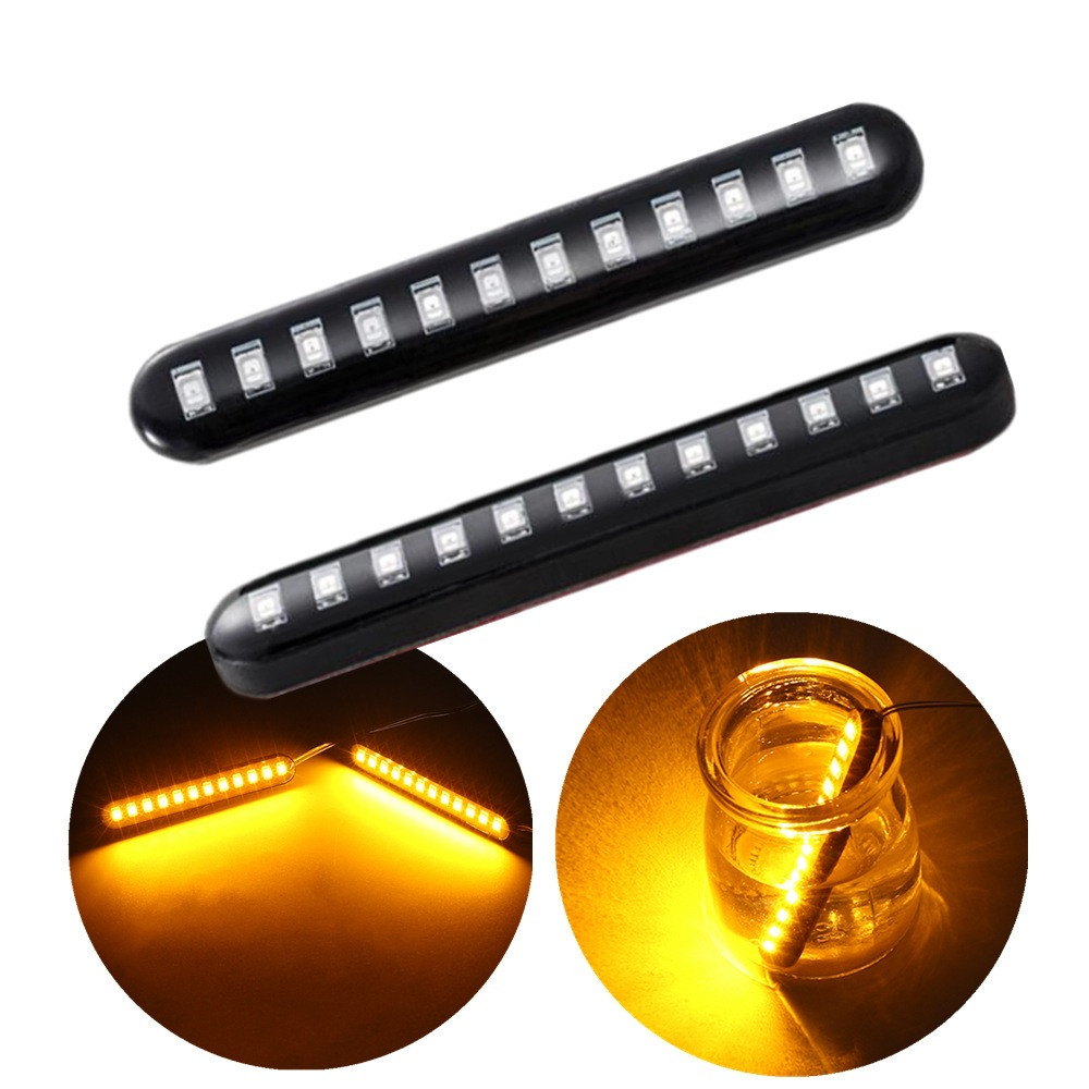 2Pcs 12 LED Moto Signal Lights - огляд і ціна Badminton Flash