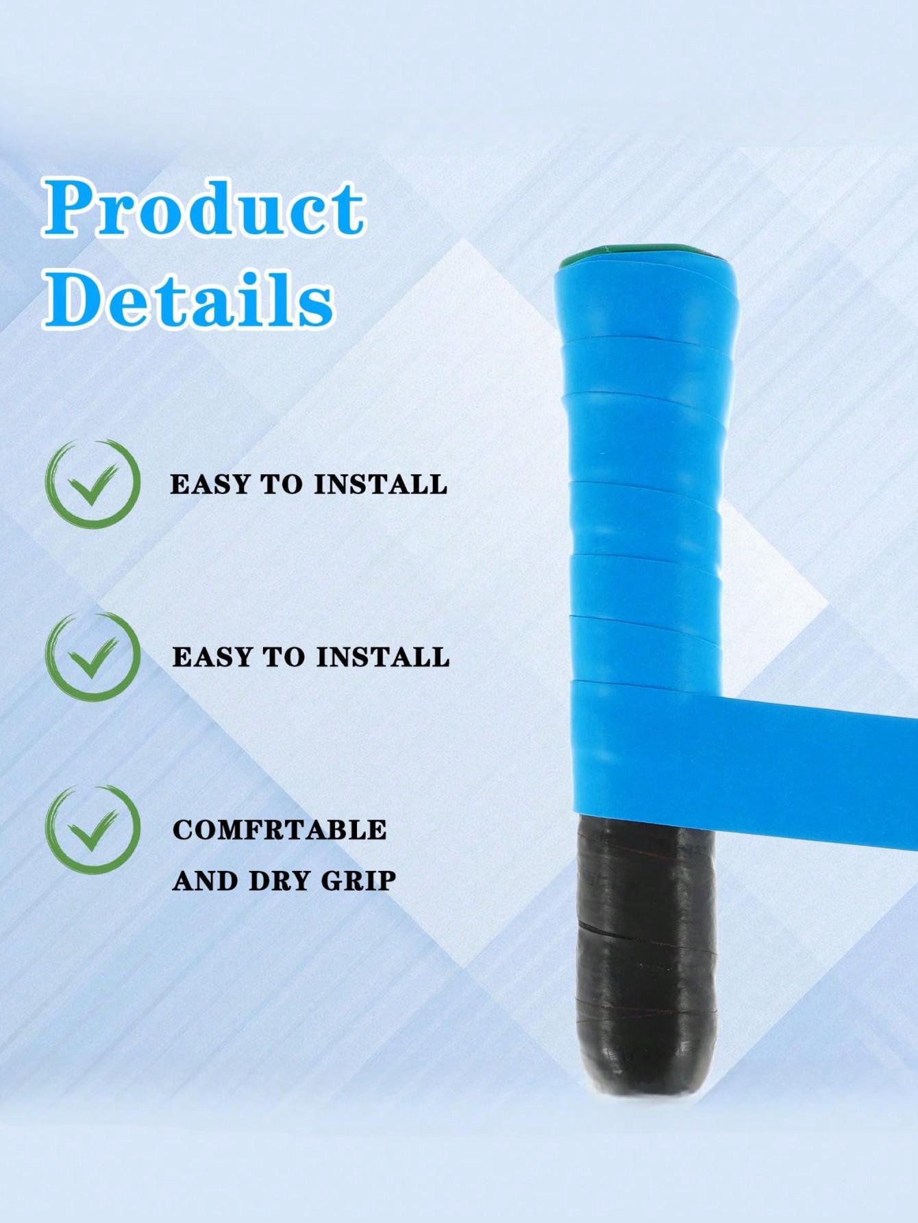 PU Tennis Badminton Overgrip D - огляд і ціна Badminton Materi