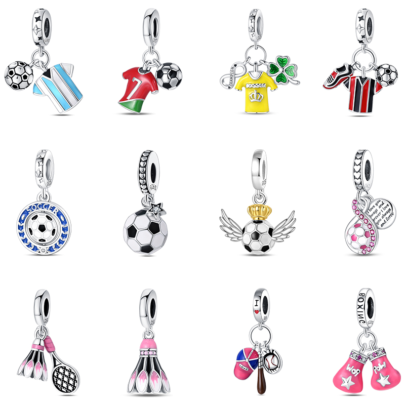 Fashion 925 Silver Football Je - огляд і ціна Badminton Materi
