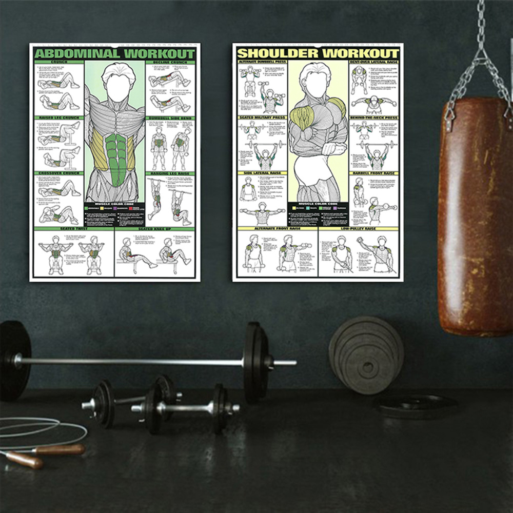 Workout Fitness Activities Van - огляд і ціна Badminton Poster