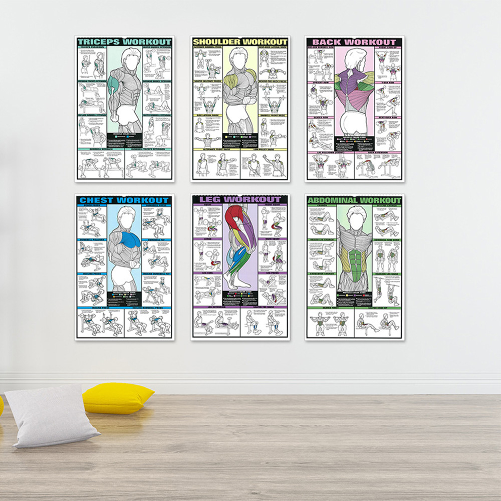 Workout Fitness Activities Van - огляд і ціна Badminton Poster