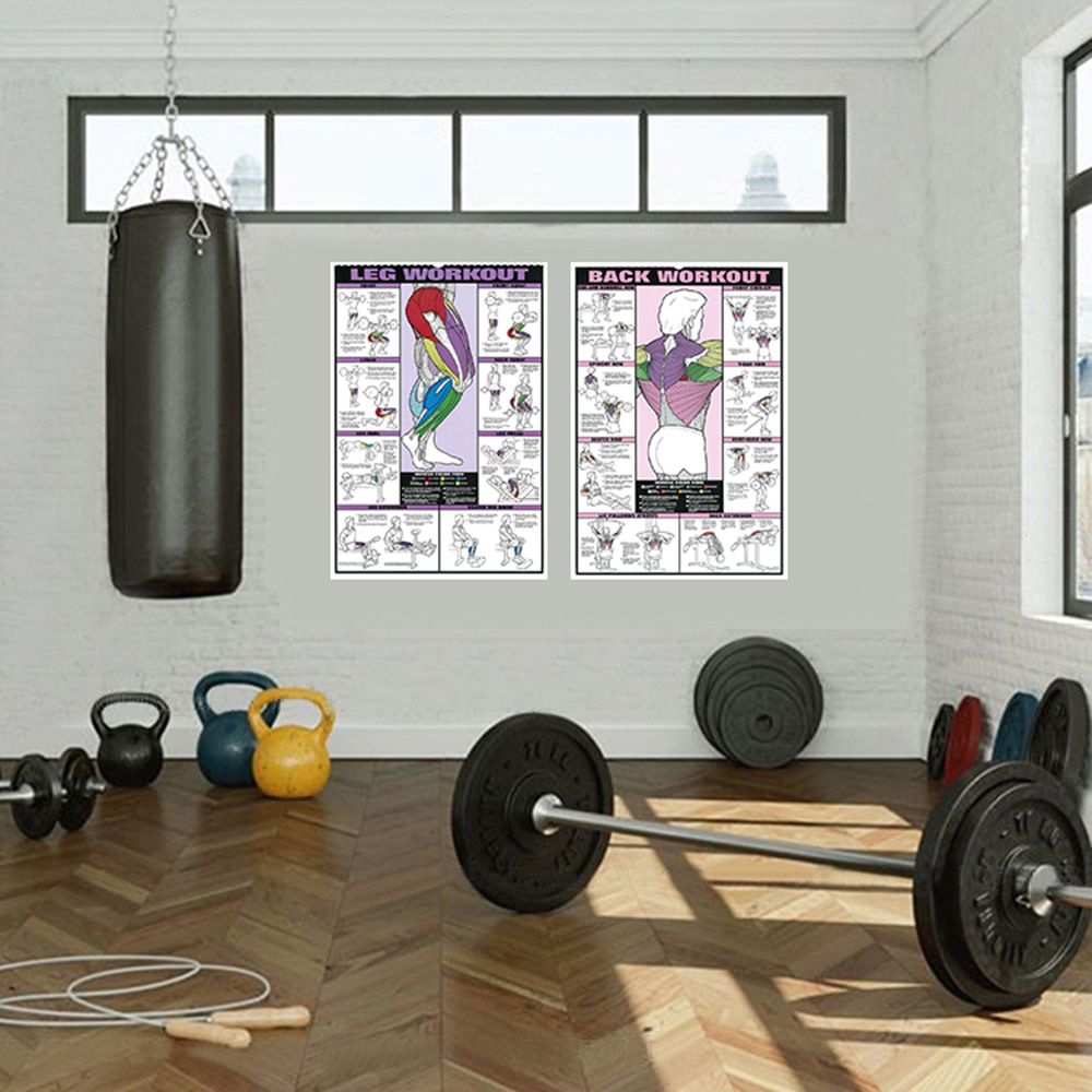 Workout Fitness Activities Van - огляд і ціна Badminton Poster