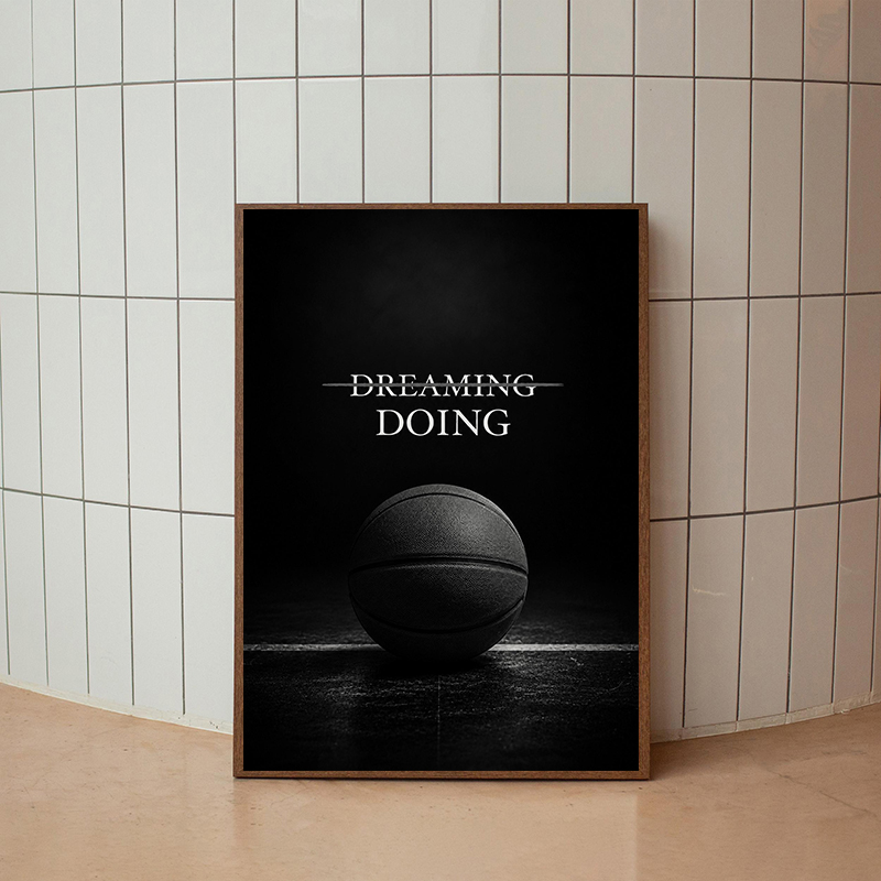 Modern Fitness Motivational Po - огляд і ціна Badminton Poster