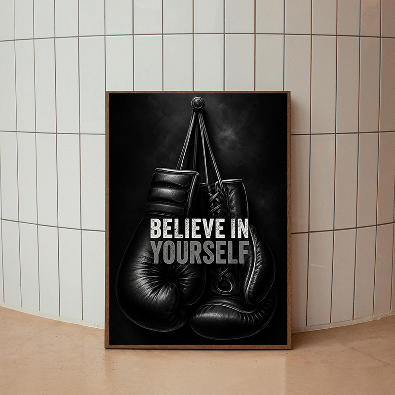 Modern Fitness Motivational Po - огляд і ціна Badminton Poster